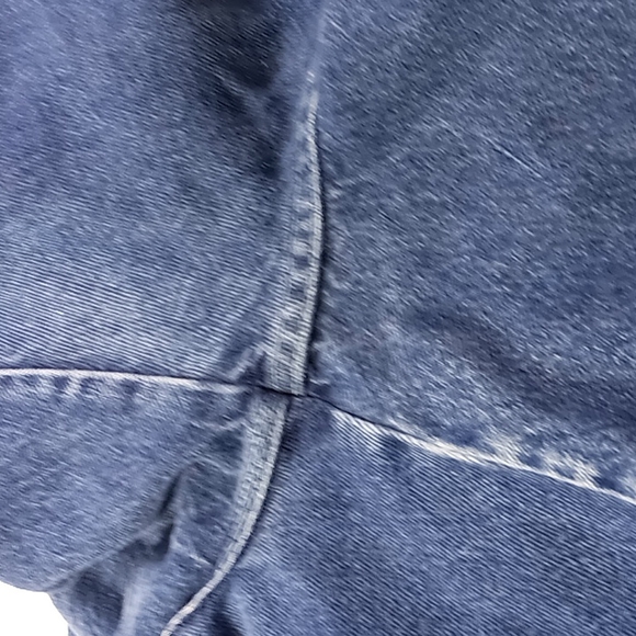 🇺🇲1980's Vintage Congo Trader Ultra High Rise Tapered Leg Mom Jeans Size 14 - Picture 14 of 16